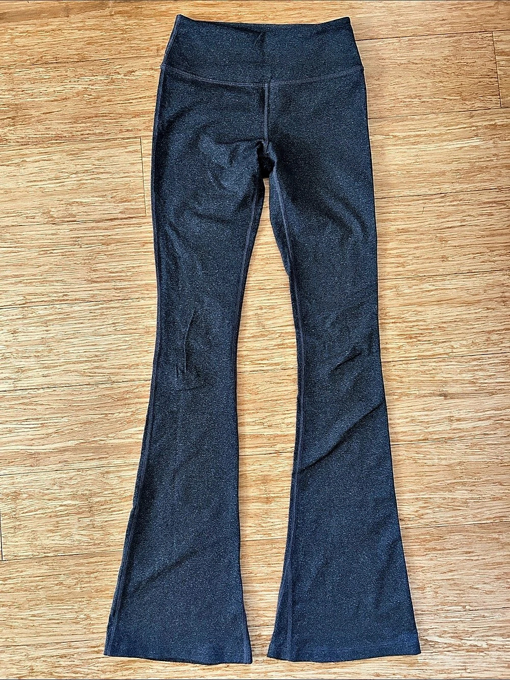 Splits59 Raquel High Waist Flare Pants Gray